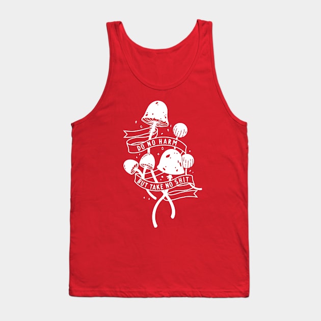 Folk Blessings: Do No Harm Tank Top by Fez Inkwright